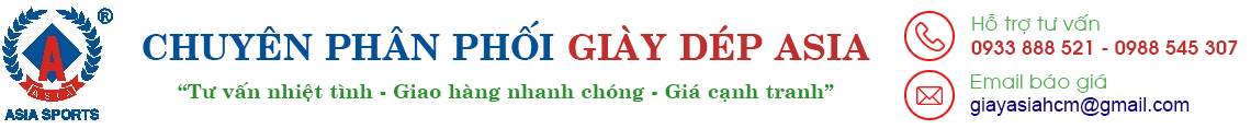 Tổng đại lý giày ASIA khu vực phía nam